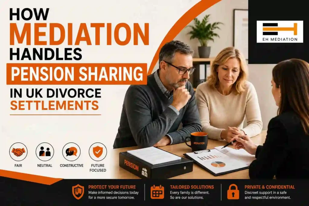 How Mediation Handles Pension Sharing in UK Divorce Settlements
